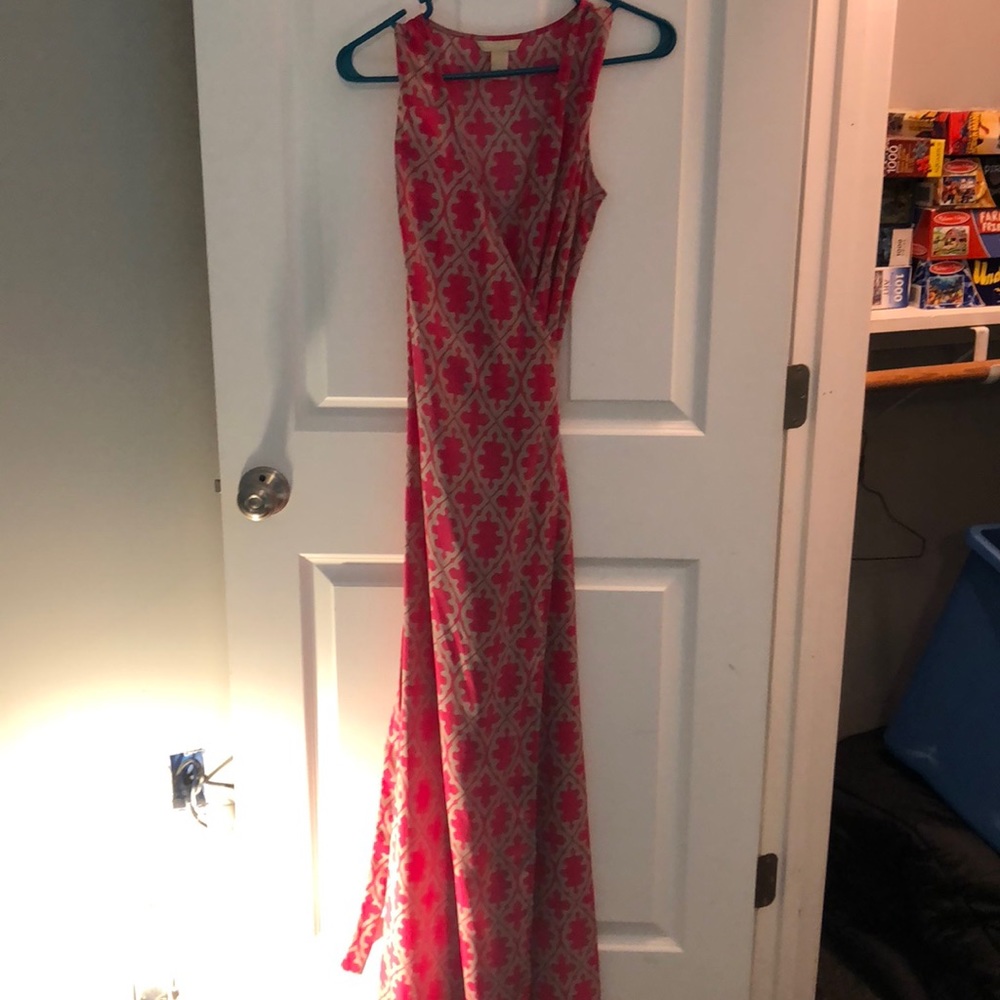 Banana Republic wrap long dress.